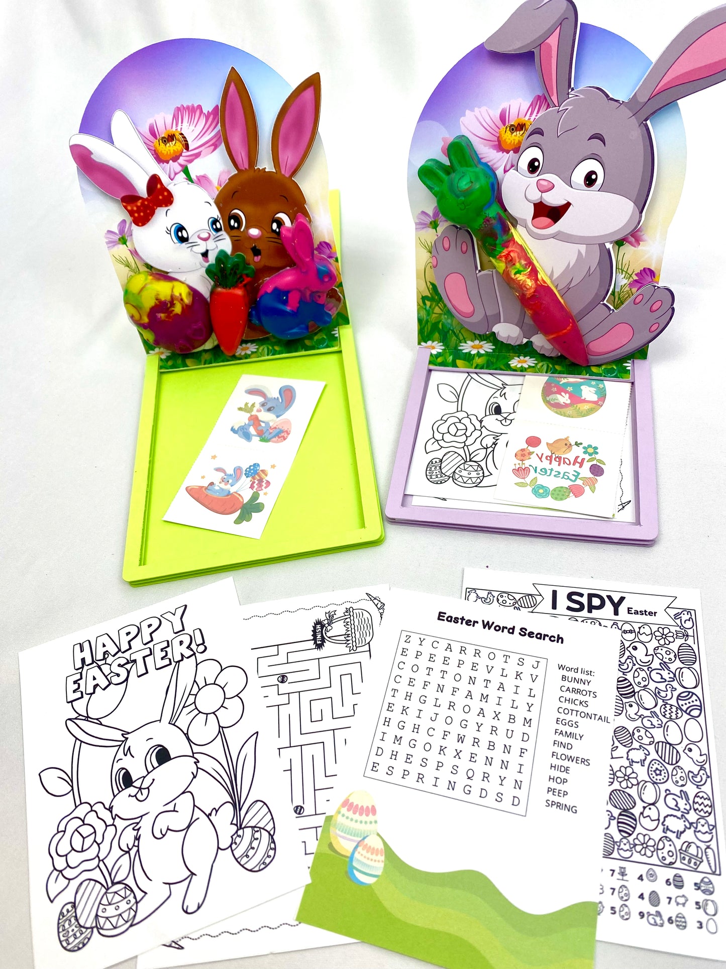 Easter Crayon Activity Pack - Premium Set