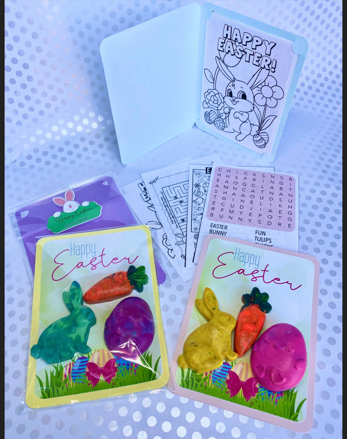 Easter Crayon Activity Pack